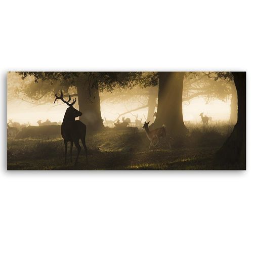 Deco Panel, Jelenie we mgle 150x50 na Arena.pl