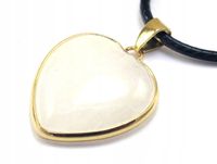 WISIOREK kamień KRYSZTAŁ GÓRSKI serce 25mm [W1080]