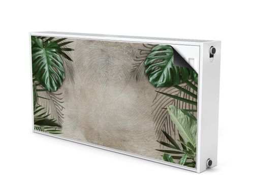 MAGNETYCZNA Osłona Kaloryfera Beton Liście TROPIKALNE 100cm x 60cm na Arena.pl