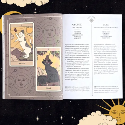 Tarot. Koty rządzą światem. Karty + przewodnik na Arena.pl