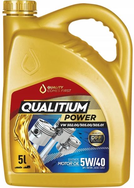 OLEJ 5W-40 POWER 5L QUALITIUM zdjęcie 1