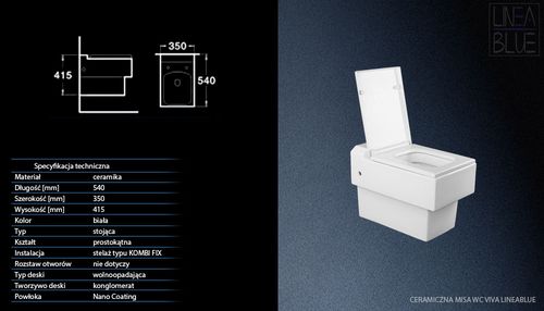 Ceramiczna misa wc VIVA na Arena.pl