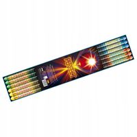 ZESTAW KOLOROWYCH 12 RAKIET 4EFEKTY PERFECT R20072