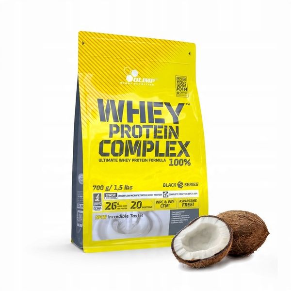 OLIMP WHEY PROTEIN COMPLEX 700g BIAŁKO ODŻYWKA BIAŁKOWA WPC IZOLAT zdjęcie 3