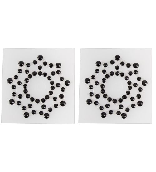 Błyszczące ozdoby na piersi zdjęcie 2