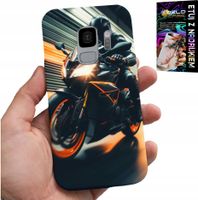 ETUI DO SAMSUNG GALAXY S9 - MOTOCYKLISTA MOTOR FAN MOTOCYKL + FOLIA