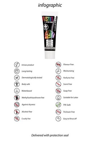 extra thick lubricant   rainbow   0.8 fl oz / 25 ml na Arena.pl