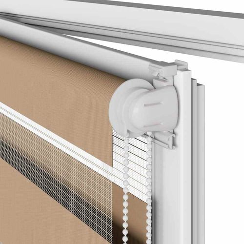 Roleta zebra, 45x100 cm, szerokość tkaniny 40,9 cm, poliester na Arena.pl