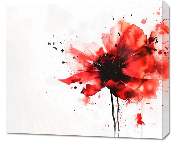 Obraz 70x60cm Płynna Akwarela zdjęcie 1