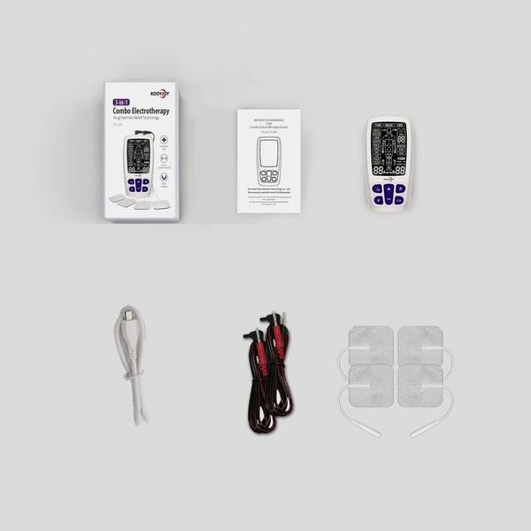 ELEKTROSTYMULATOR Mięśni RoovJoy TENS EMS MASS USB zdjęcie 8