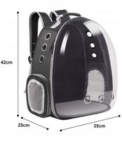 TRANSPORTER TORBA PLECAK KOTA PSA PRZEŹROCZYSTY