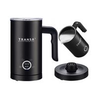 Transa Electronics MilkyBlack spieniacz do mleka 500W 4 tryby podgrzewacz