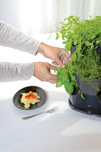 Doniczka kaskadowa Coubi - grafit na Arena.pl