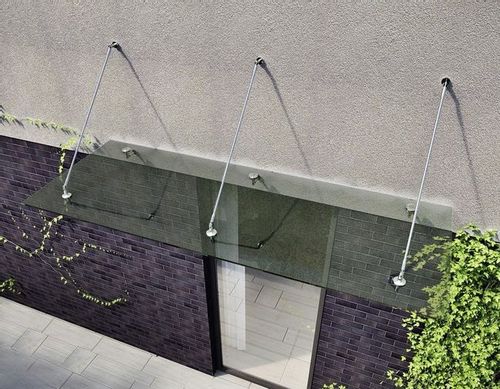 daszek szklany QUBA 220x150 brąz/grafit na Arena.pl