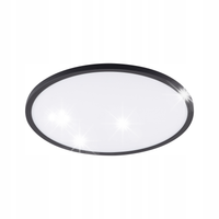 PLAFON LAMPA SUFITOWA TK LIGHTING AQUA BLACK MEDIUM 6903 LED CZARNY/BIAŁY