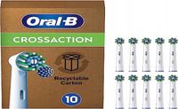 Oral-B Cross Action końcówki 10 sztuk oryginalne białe