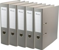 SEGREGATOR A4 SZEROKI 75mm OKUTY SZARY x 5 szt