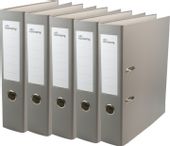 SEGREGATOR A4 SZEROKI 75mm OKUTY SZARY x 5 szt