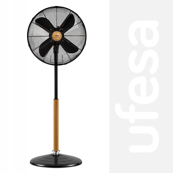 WENTYLATOR STOJĄCY UFESA WIATRAK PODŁOGOWY CICHY MOCNY METALOWY 50W 40CM zdjęcie 7