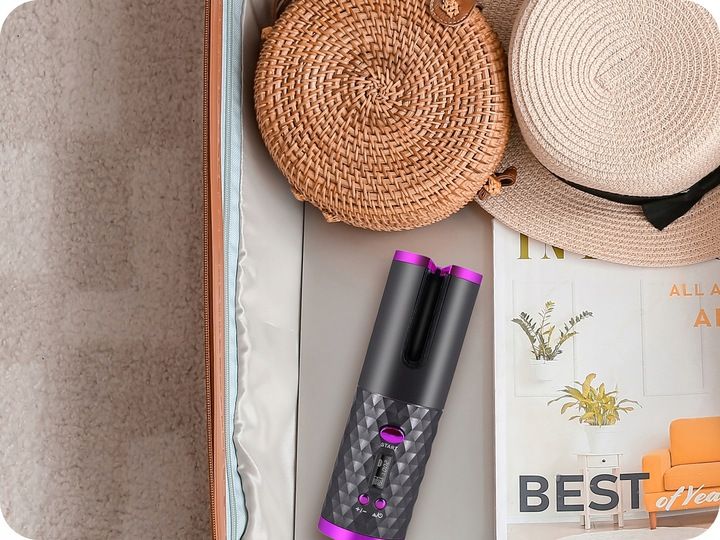 LOKÓWKA AUTOMATYCZNA LCD TIMER OBROTOWA FALOWNICA LOKÓWKA DO WŁOSÓW zdjęcie 10