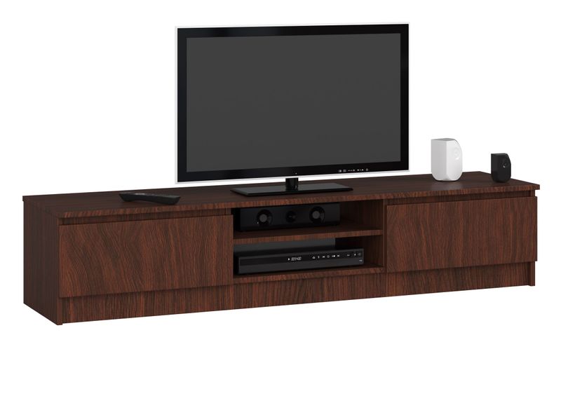 SZAFKA RTV 160 cm WENGE zdjęcie 1
