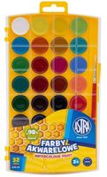 FARBY AKWARELOWE MIODOWE 32 KOL ASTRA