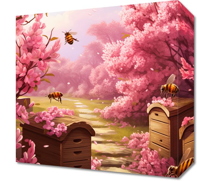 Obraz 30x30cm Życie w Ulach zdjęcie 1