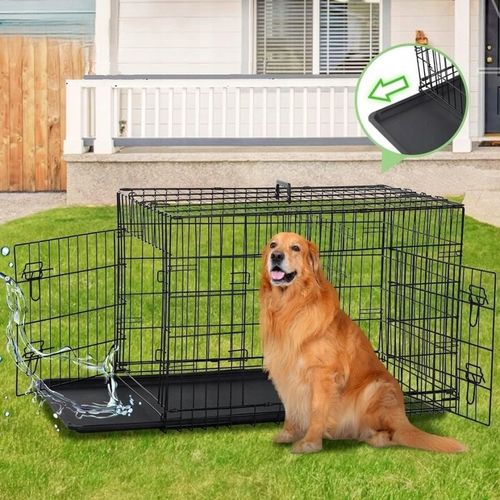 Klatka dla psa kennelowa metalowa Kojec transporter dla zwierząt na Arena.pl