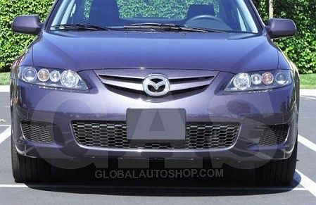 Mazda 6 -Chromowane Listwy Grill Chrom Atrapy Zderzaka Tuning na Arena.pl