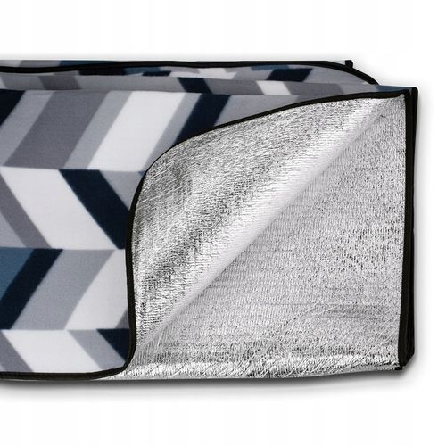 KOC PLAŻOWY Piknikowy z IZOLACJĄ Mata Polarowy DUŻY Tadar 200 x 200 cm na Arena.pl