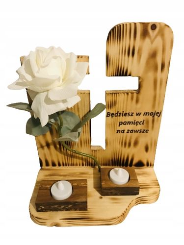 STROIKI na GRÓB STROIK na CMENTARZ KRZYŻ w drewnie na Arena.pl