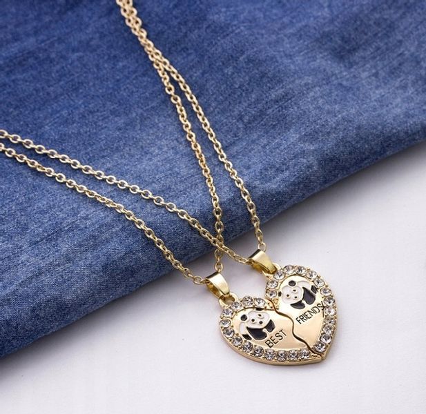 ŁAŃCUSZKI DLA PRZYJACIÓŁEK BFF PRZYJACIÓŁKI PANDA zdjęcie 2