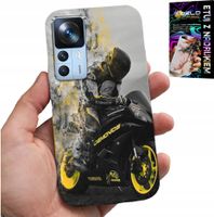 ETUI DO XIAOMI 12T / 12T PRO - MOTOR MOTOCYKLE FAN WIELE WZORÓW PLECKÓW