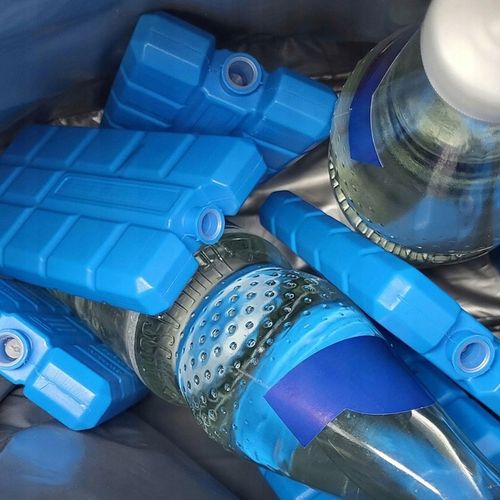 WKŁADY CHŁODZĄCE MROŻĄCE DO LODÓWEK TURYSTYCZNYCH TOREB ZESTAW 12x200ml na Arena.pl