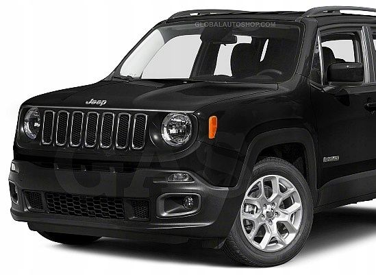 Jeep Renegade - Chromowane Listwy Grill Chrom Atrapy Zderzaka Tuning zdjęcie 1