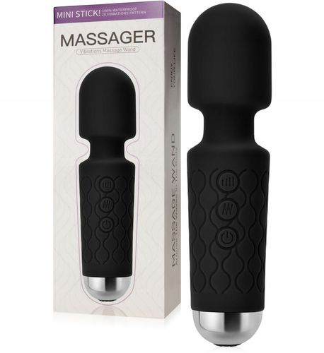 WIBRATOR MIEJSC INTYMNYCH MASAŻER DO ORGAZMÓW MAGIC WAND - 140 FUNKCJI na Arena.pl