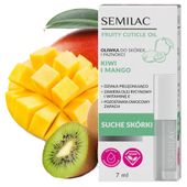 SEMILAC Oliwka do skórek i paznokci kiwi i mango 7ml