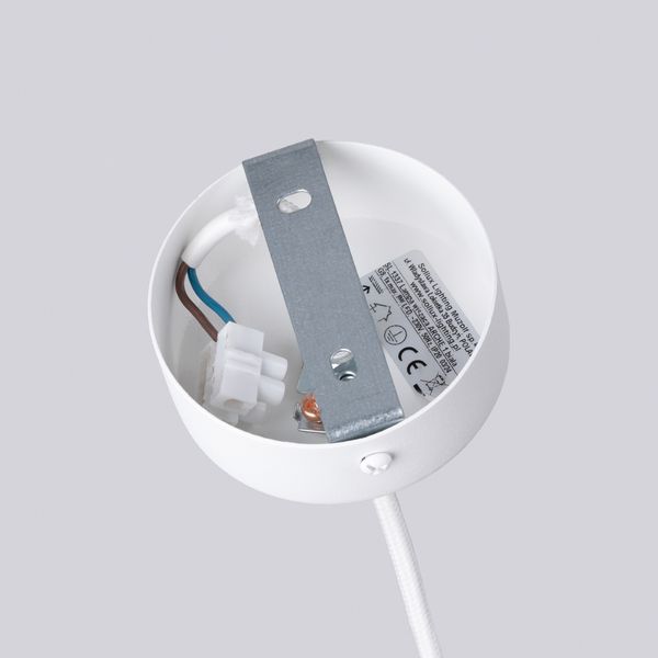 Lampa wisząca ARCHE 1 biała zdjęcie 4