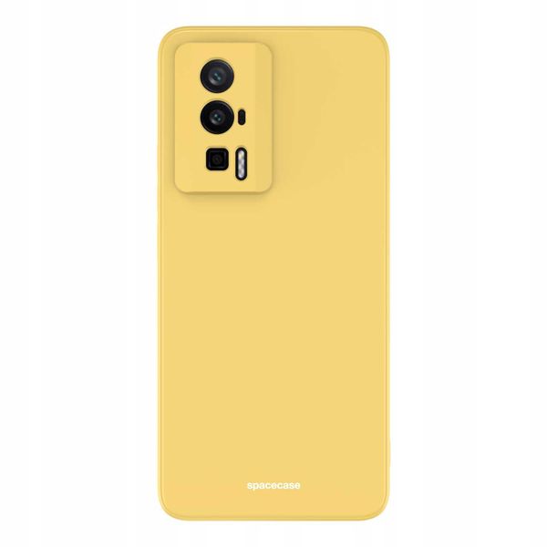 Spacecase Silicone Case Poco F5 Pro Yellow zdjęcie 9