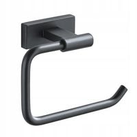 Uchwyt na papier toaletowy czarny