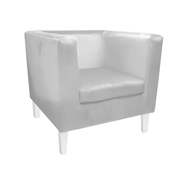 Fotel Monaco nogi białe MG39 zdjęcie 1