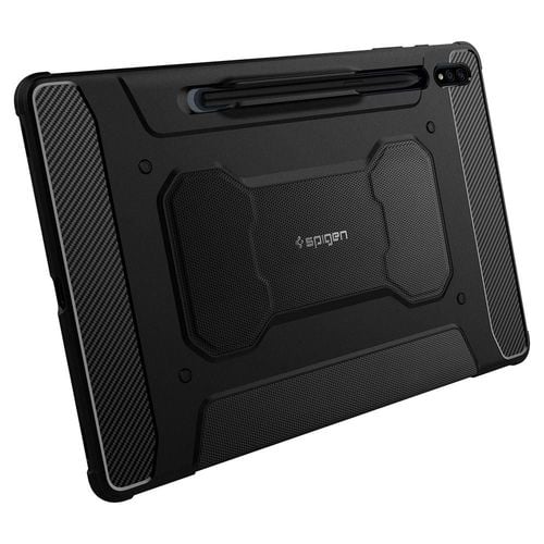 spigen rugged armor pro galaxy tab s7+ / s8+ plus 12.4 black na Arena.pl