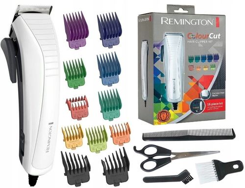 MASZYNKA DO WŁOSÓW STRYŻARKA REMINGTON HC5035 COLOURCUT 11 NASADEK 16w1 na Arena.pl