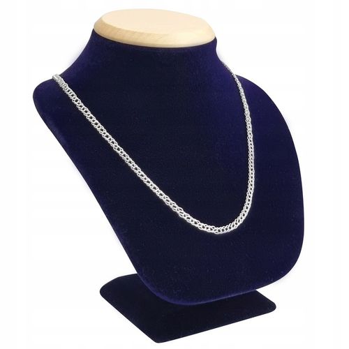 Łańcuszek srebrny pr. 925 Splot Rombus Rombo do Zawieszek | 55 cm x 2.5 mm na Arena.pl