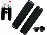 CHWYTY ROWEROWE RĄCZKI GRIPY DO KIEROWNICY NA ROWER MIĘKKIE PIANKA SKRĘCANE