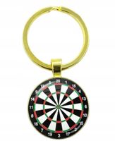 Breloczek Tarcza do Rzutek Lotek Dart Sport Ozdoba Lotki Turniej Rzutów Cel