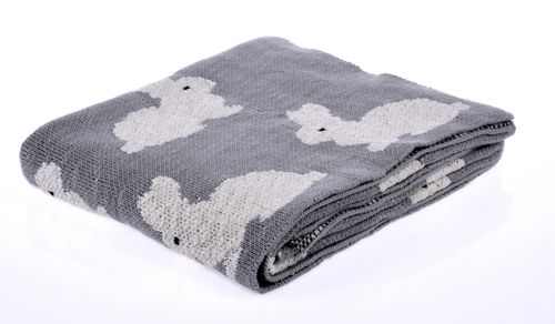 Koc White Rabbit 80x100 cm na Arena.pl