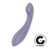 satisfyer g-force silikonowy wibrator zakrzywiony, 50 trybow