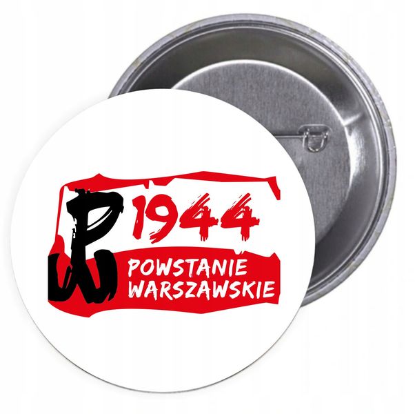 Przypinki buttony POLSKA WALCZĄCA 1944 zdjęcie 1
