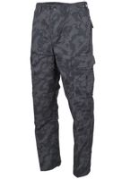 Spodnie US  Rip Stop night-camo wzmocnienia na kolanach i pośladkach XL